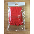 DIP Flocked Red Household Latex Glove